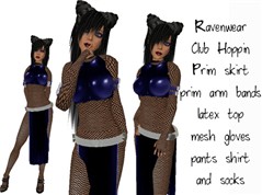 ravenwear club hoppin blue