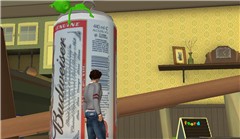 the Greenies home rezzable. Second Life: 133,88,46