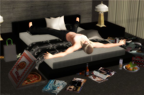 Lay down beside me?