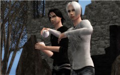 In Castle Ruins...