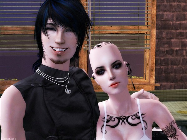 Damion with girlfriend