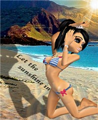 beach babe