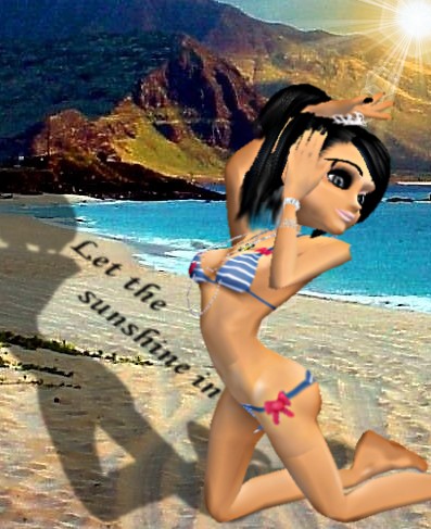 beach babe