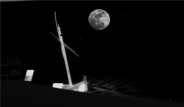 Moonlight landscape in SL