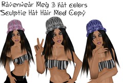 Ravenwear meg black brown