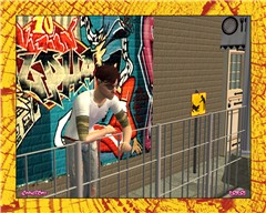 On the street