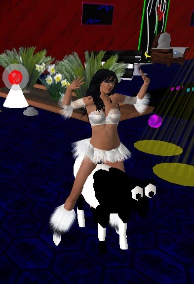 Two Dancing Cows