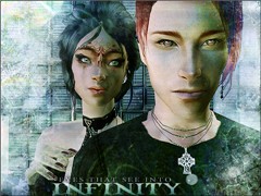 [ Eyes that see into infinity ]