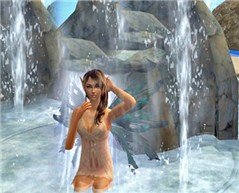 A refreshing shower