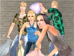 Pillow fight