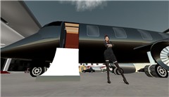 I'm only hostess but I like to drive this plane lol