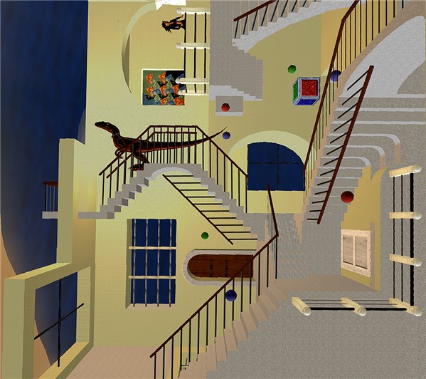 Escher house