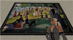 Saturday in the park, George Seurat