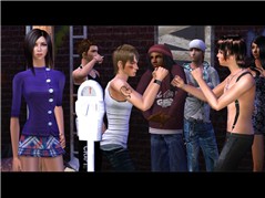 Tussle in the Alleyway