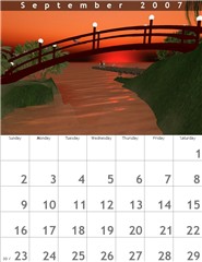 September 2007 Calendar