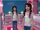 Child 5 and 6 - Shiloh (left) and Tatiana (right)