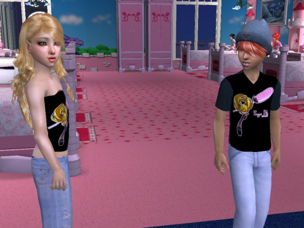 Child 11 and 12 - Guinevere (left) Arthur (right)