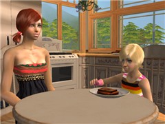 Mother Allison and daughter Zoe Carter