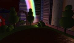 Nakama in a renderglow night