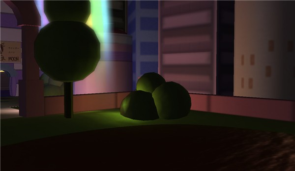 Nakama in a renderglow night