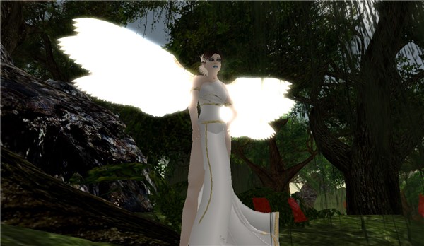 Angel with renderglow