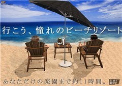 Advertisement poster style