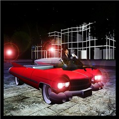 Cadillac at Night