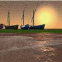 bateaux sous le soleil