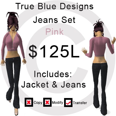 JeansSetPink