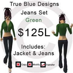 JeansSetGreen