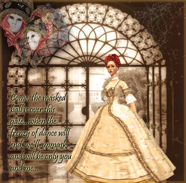Masked ball in Venice