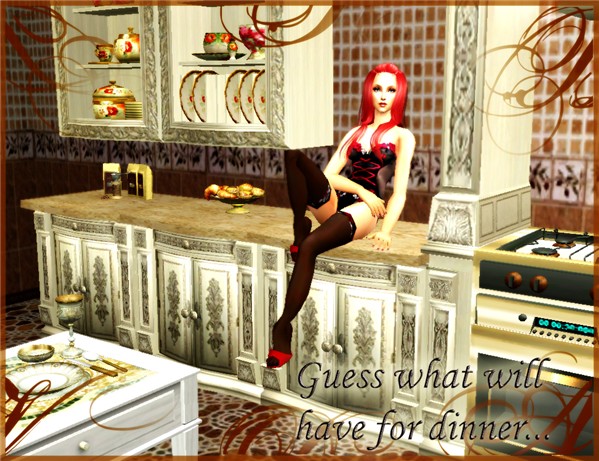 Seduction in the kitchen