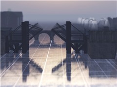 WindlLighted Cannery Bridge - Tilt Shift