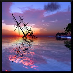 wreck framed