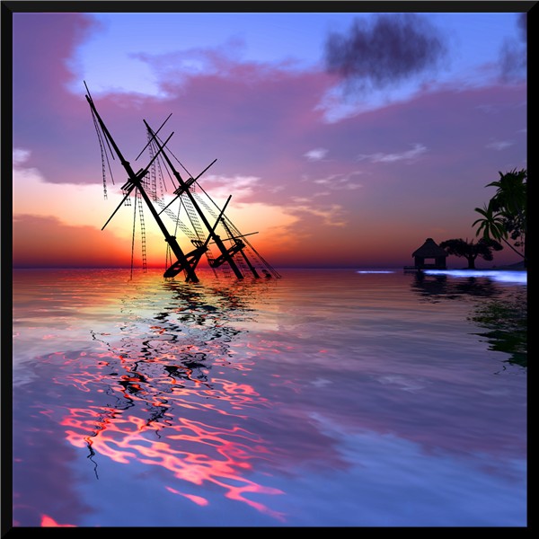 wrack framed