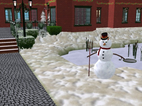 A Devil Snowman