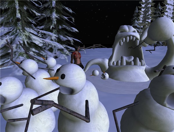 Glad i'm not a snowman