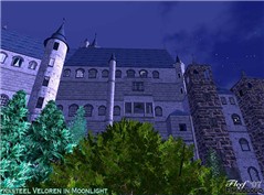 Kasteel Veloren in Moonlight