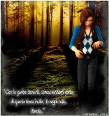 Bella Swan in the wood