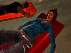 relaxing