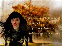 And her spirit goes on...