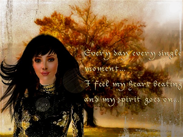 And her spirit goes on...