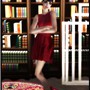 Lady in red