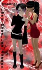 2nd one done for, imvu modeling agency and both of those are my avi.
