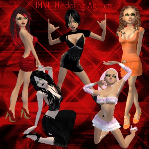 Done for another group im in, imvu modeling agency