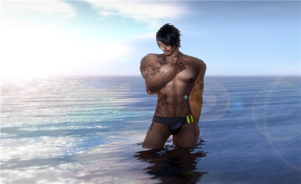 The water is warm... come...