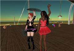Dancing at Jade's Jazz Lounge! - Ambergris Baphomet