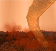 mars tornado