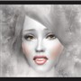 Romantic Black & White Portrait