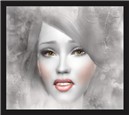 Romantic Black & White Portrait